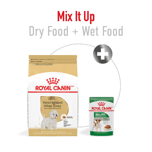 Royal Canin Breed Health Nutrition West Highland White Terrier Adult Dry Dog Food 10 Lb