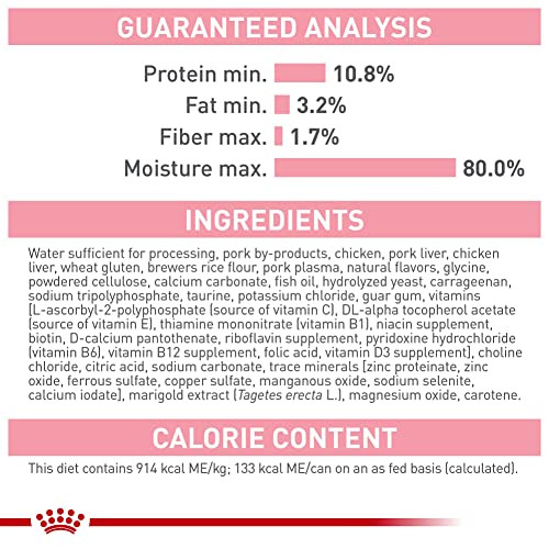 Royal Canin Feline Health Nutrition Kitten Loaf In Sauce Cat Food (Pack Of 5.1 Oz Pack Of 24