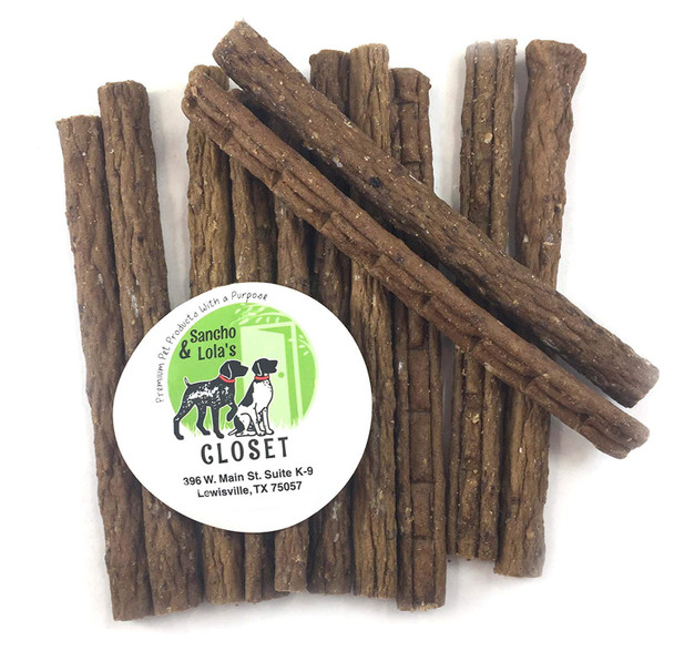 Sancho & Lola's Closet 100% Natural Elk Jerky Dog Treats By Sancho And Lola's (12 12 Pack