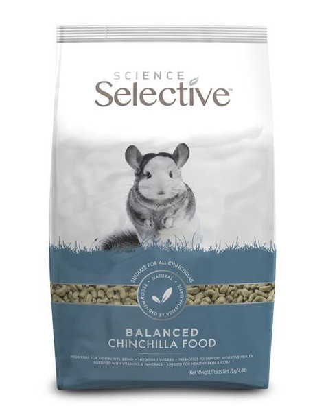 Supreme Petfoods Science Selective Chinchilla Food 6 Oz 4 Lb