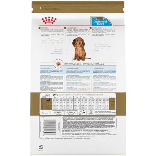 Royal Canin Breed Health Nutrition Dachshund Puppy Dry Dog Food Bag 2.5 Lb