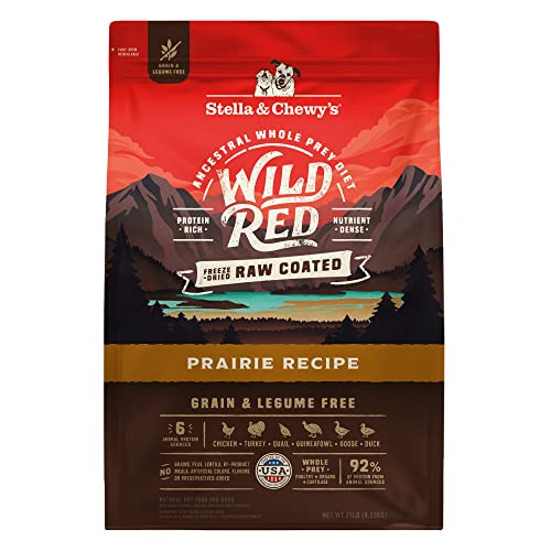 Stella & Chewy's Wild Red Dry Dog Food Raw Coated High Protein Grain & 21 Lb - 2