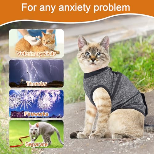 Soekoa Cat Anxiety Jacket Anxiety Vest For Cats Jackets For Cats Only