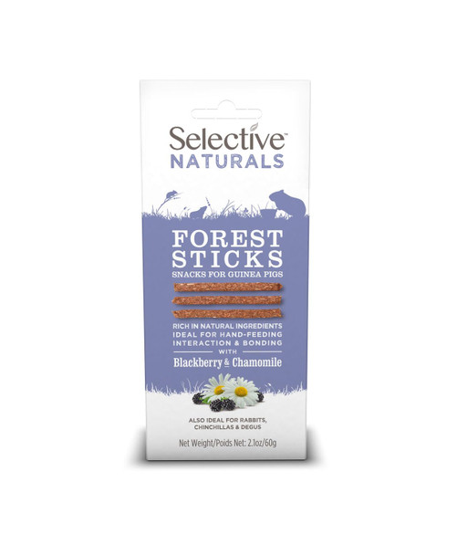 Supreme Petfoods 1 Pack Of Selective Naturals Forest Sticks Guinea Pig Treats Each 2.1 Ounces 1 Pack