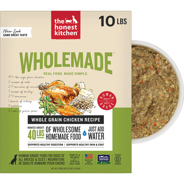 The Honest Kitchen Human Grade Wholemade 10 Lb