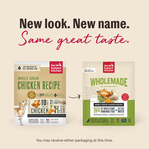 The Honest Kitchen Human Grade Wholemade 10 Lb