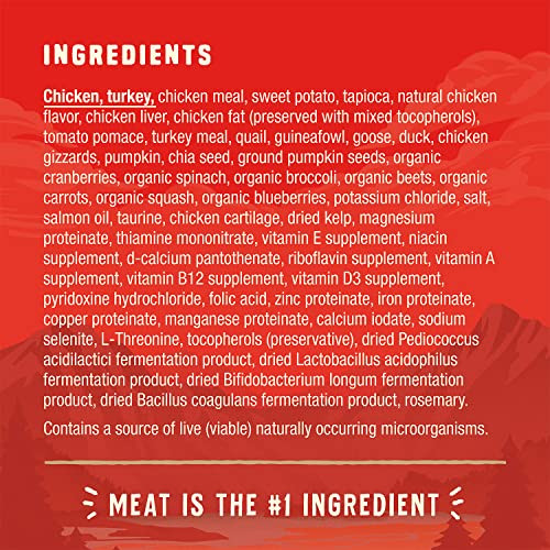 Stella & Chewy's Wild Red Raw Blend Kibble Premium FreezeDried Raw Coated Dog Food 21Lb - 2