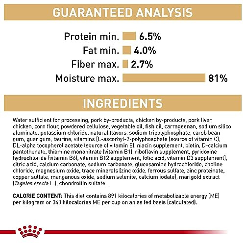 Royal Canin Breed Health Nutrition German Shepherd Adult Loaf In Sauce Dog Food 13.5 Oz Pack Of 12