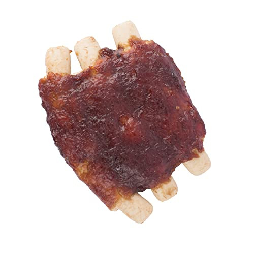 Smartbones Grill Masters Ribs Half Racks RawhideFree Chews For Dogs 5 Count