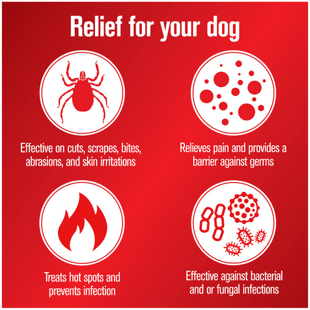 Sulfodene Dog Wound Care 3Way Ointment Relieves Pain & Prevents Infection For 2 Ounce