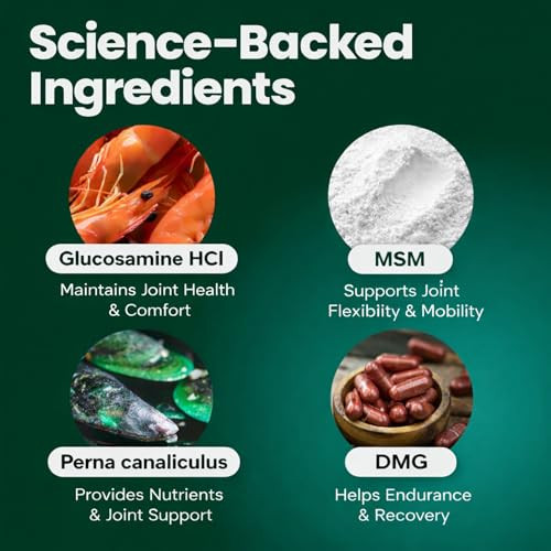 Vetriscience Healthy Hip & Joint Chews Glycoflex Glucosamine And GreenLipped Mussel Mobility 60 Count