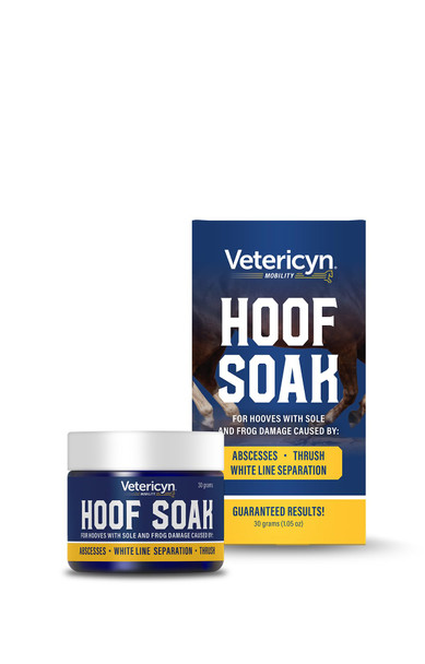 Vetericyn Hoof Soak For Hooves With Sole And Frog Damage Caused By 30 Grams
