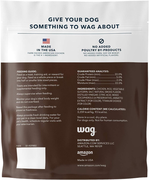 Brand - Wag Dog Treats Chicken and Waffle Bites 12oz