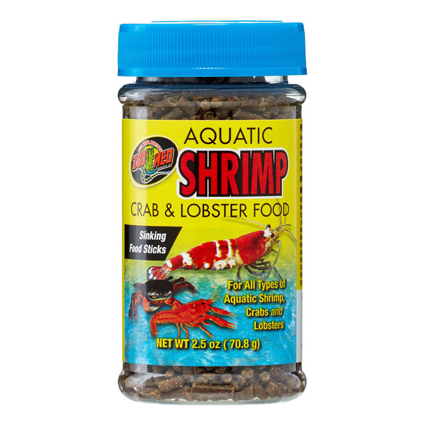 Zoo Med Laboratories Szmzm18 Aquatic Shrimp Crab Lobster Food 2.5Ounce