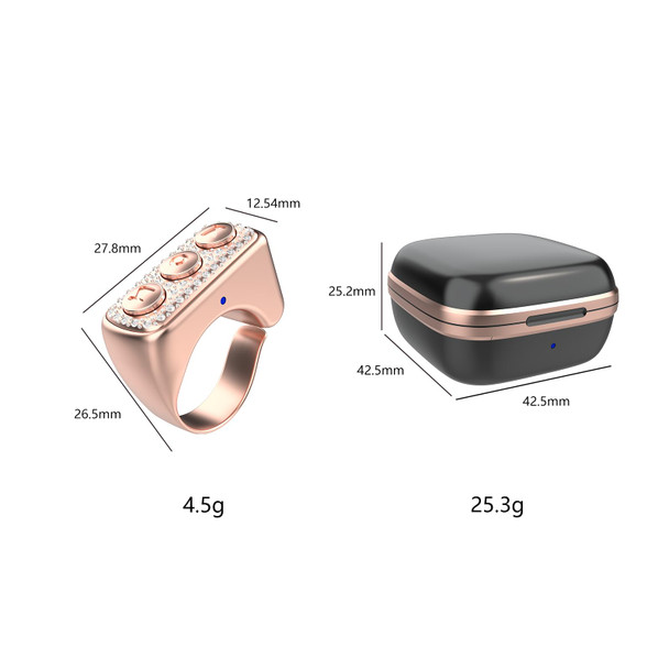 Tyuobox Fingertip Bluetooth Remote Control Tik Tok Wireless Page Turner Tyuobox Camera