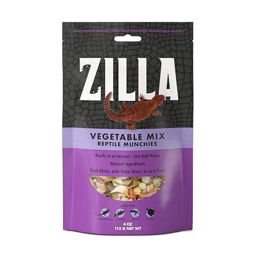 Zilla Reptile Food Munchies Vegetable Mix 4Ounce