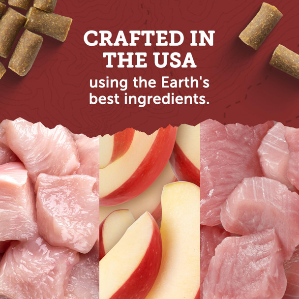 Zuke's Lil' Links Chicken And Apple Recipe'pet Treats For Dogs . Bag 6 Oz