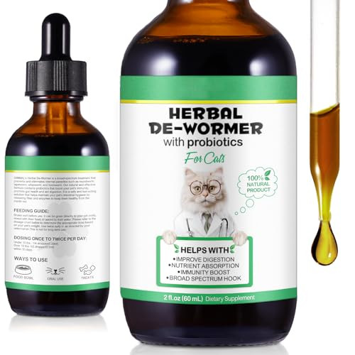 Yjdhrpbi Specifically Formulated For CatsNaturally Sourced IngredientsCats Natural Broad Spectrum Treatment With