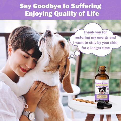 Unipomme Dog Cancer Supplements Pet Critical Guard Defense Immune Support Cellular Health 2 Oz