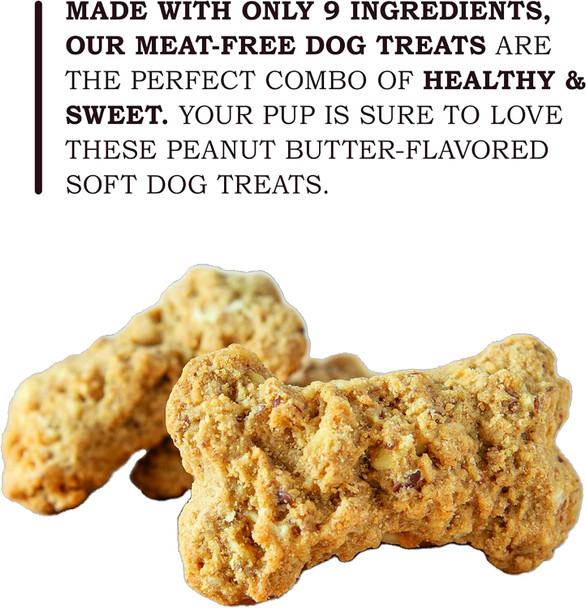 What's Barking Peanut Butter Honey Soft Chews - Premium Chewy Dog Treats, Natural Ingredients, No Wheat, Made in USA - 6 oz (Pack of 1)