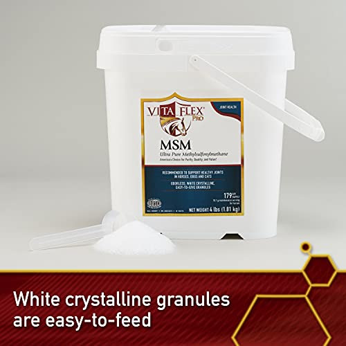 Vita Flex Ultra Pure Joint Supplement For Dogs Horses & Cats 4 Pounds
