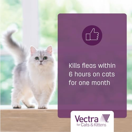 Vectra For Cats Flea Treatment & Prevention For Large Cats (Over 9 Lbs