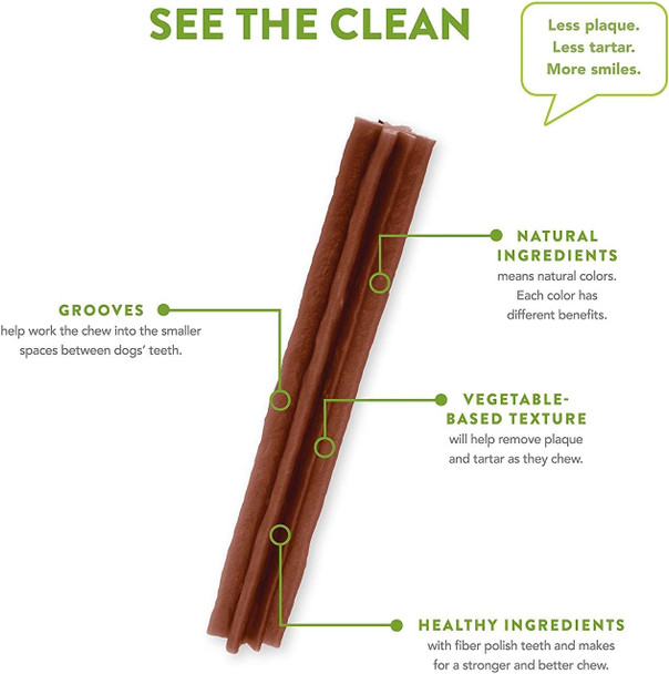 Whimzees Stix, Large, 25 Pack, Gluten Dog Dental Chews