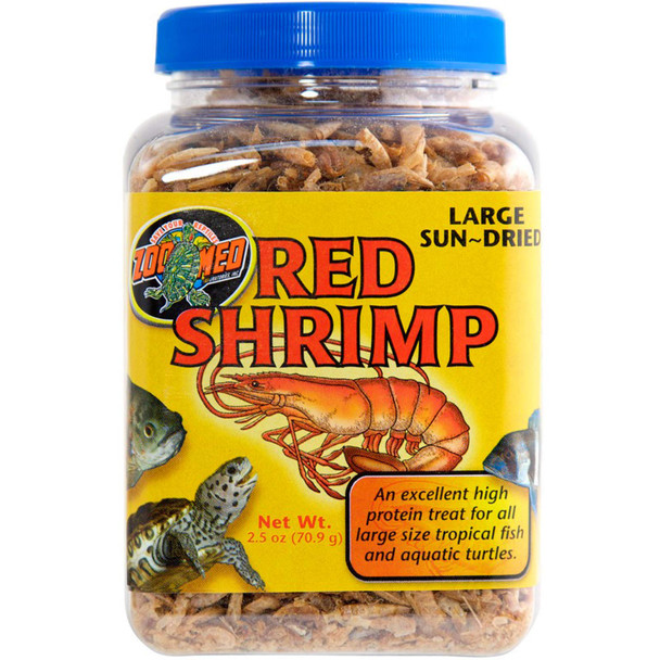 Zoo Med Large SunDried Red Shrimp
