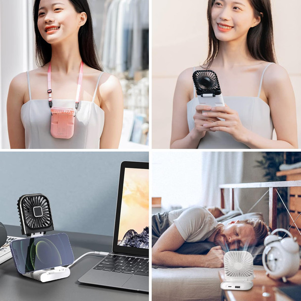 Mini Fan Portable Handheld Fan Rechargeable Small Battery Operated Personal Fan All In 1 As Power Bank, Phone Holder, Hand Held Mini Fan Portable Handheld Fan Rechargeable Small Battery Operated Personal Fan All In 1 As Power Bank, Phone Holder, Hand Held