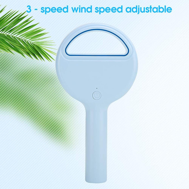 Bladeless Fan, 3Speed Usb Rechargeable Portable Mini Fan UltraLow Noise Adjustable Handheld Personal Fan For Kids, Girls, Women