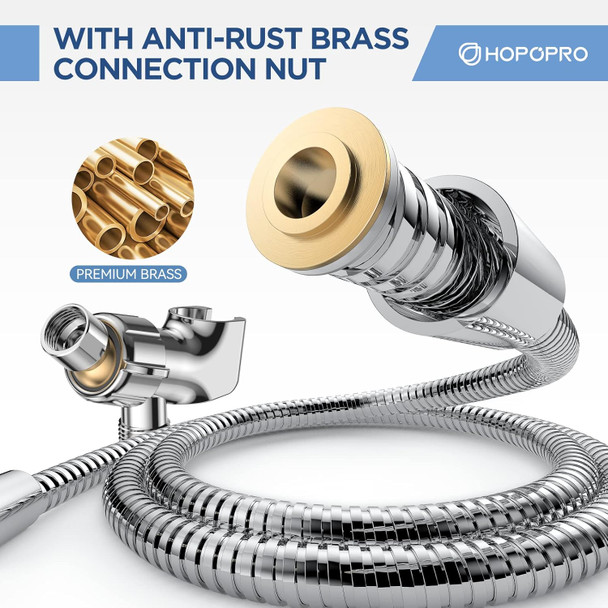 6Mode High Pressure Handheld Shower Head Set, Consumer Reports Recommended Hopopro High Flow Hand Held Showerhead With 59 Inch 6Mode High Pressure Handheld Shower Head Set, Consumer Reports Recommended Hopopro High Flow Hand Held Showerhead With 59 Inch