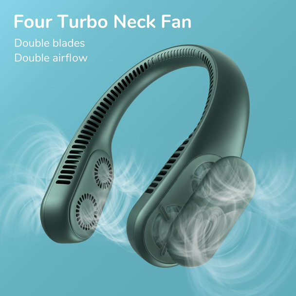 Jisulife Four Turbo Neck Fan, Upgraded Portable Fan, Bladeless Personal Wearable Fan With Usb Rechargeable, Low Noise, Strong Jisulife Four Turbo Neck Fan, Upgraded Portable Fan, Bladeless Personal Wearable Fan With Usb Rechargeable, Low Noise, Strong