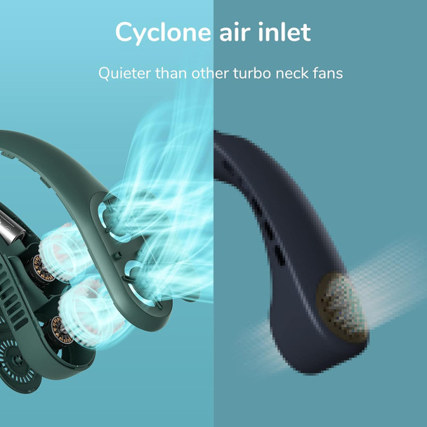 Jisulife Four Turbo Neck Fan, Upgraded Portable Fan, Bladeless Personal Wearable Fan With Usb Rechargeable, Low Noise, Strong Jisulife Four Turbo Neck Fan, Upgraded Portable Fan, Bladeless Personal Wearable Fan With Usb Rechargeable, Low Noise, Strong