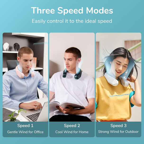 Jisulife Four Turbo Neck Fan, Upgraded Portable Fan, Bladeless Personal Wearable Fan With Usb Rechargeable, Low Noise, Strong Jisulife Four Turbo Neck Fan, Upgraded Portable Fan, Bladeless Personal Wearable Fan With Usb Rechargeable, Low Noise, Strong