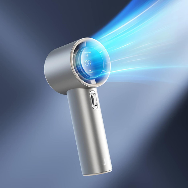 Jisulife Portable Handheld Fan,Speed1100 Adjustable Turbo Mini Fan,5000Mah Battery Rechargeable Personal Fan With Metal Body Jisulife Portable Handheld Fan,Speed1100 Adjustable Turbo Mini Fan,5000Mah Battery Rechargeable Personal Fan With Metal Body