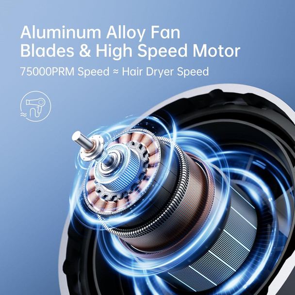 Jisulife Portable Handheld Turbo Fan, 100 Speeds Adjustable Mini Personal Fan, 9000Mah Usb Rechargeable Fan Battery Operated, Led Jisulife Portable Handheld Turbo Fan, 100 Speeds Adjustable Mini Personal Fan, 9000Mah Usb Rechargeable Fan Battery Operated, Led