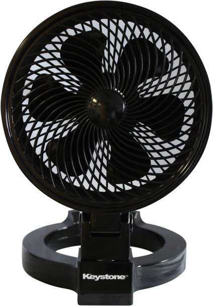 7 Inch Convertible Fan, Black