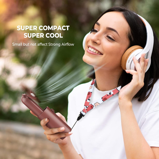 Mini Fan Portable, Portable Handheld Fan For Kids With Soft Blade, Safety Kids Fan Small Fan, Low Noise Personal Fan, Cute Batter Mini Fan Portable, Portable Handheld Fan For Kids With Soft Blade, Safety Kids Fan Small Fan, Low Noise Personal Fan, Cute Batter