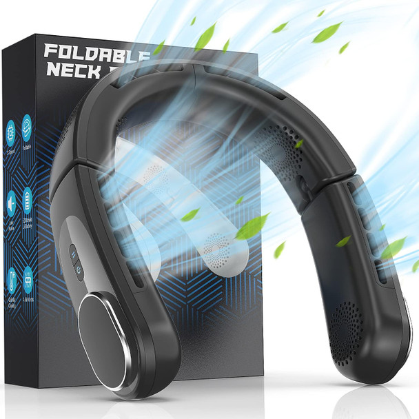 Chillgo Neck Fan 4 Turbo Foldable Portable Fan Personal Bladeless Fan 5200Mah With Strong Airflow, 4 Vent Air Conditioner Chillgo Neck Fan 4 Turbo Foldable Portable Fan Personal Bladeless Fan 5200Mah With Strong Airflow, 4 Vent Air Conditioner