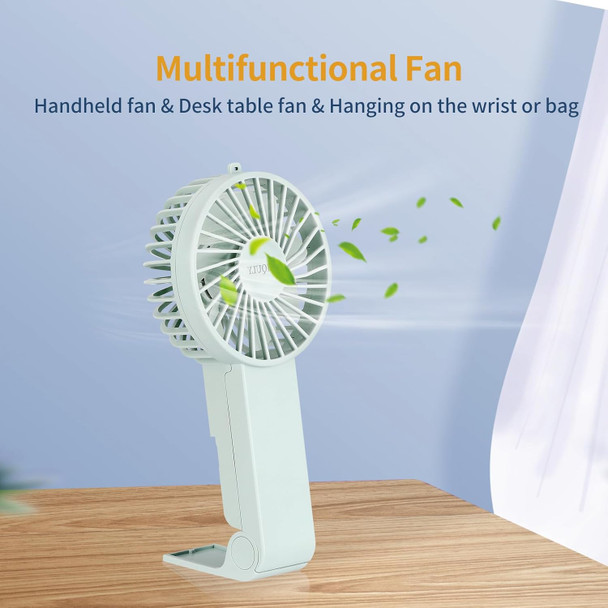 Handheld Fan Personal Portable Fan 3 Speed Adjustable Removable Lanyard Usb Recharging Battery Operated Small Desk Table Fan Make Handheld Fan Personal Portable Fan 3 Speed Adjustable Removable Lanyard Usb Recharging Battery Operated Small Desk Table Fan Make