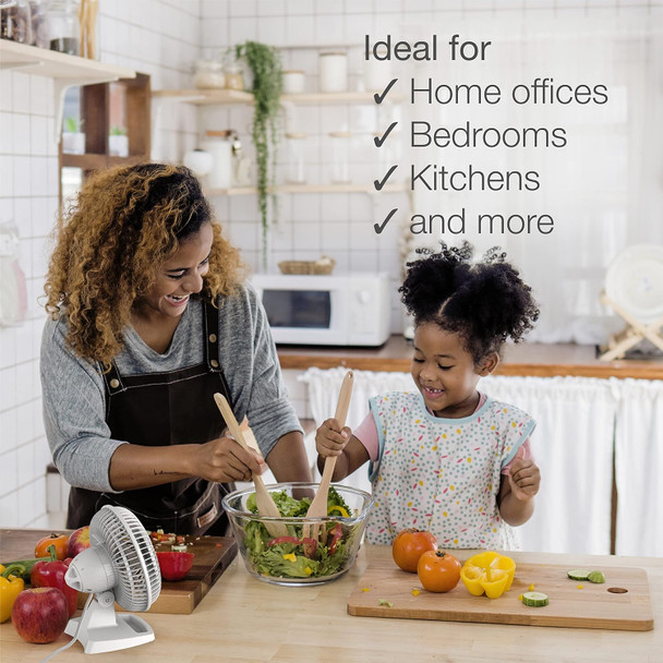 Lasko 2002W Personal Fan, 6Inch, White, 2002 Lasko 2002W Personal Fan, 6Inch, White, 2002