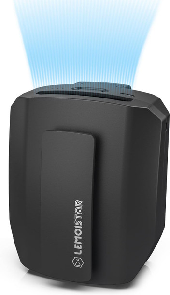 Lemoistar Portable Mini Waist Clip Fan, 5000Mah Battery Operated HandFree Wearable Necklace Fan With Max 20H Working Time Lemoistar Portable Mini Waist Clip Fan, 5000Mah Battery Operated HandFree Wearable Necklace Fan With Max 20H Working Time