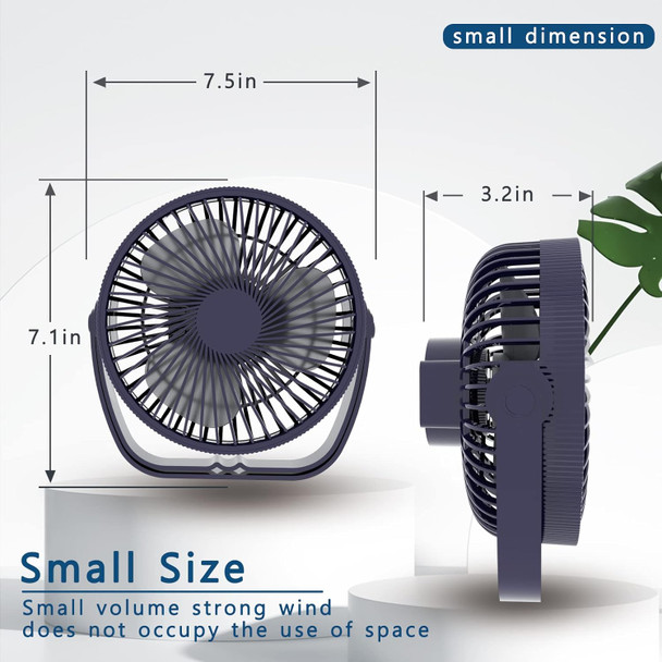 Desk Fan,Battery Operated Fan,Portable Table Fan,6Inch Foldable Travel Fan,2000Mah Desktop Fan,Three Wind Speeds, Extremely Quiet Desk Fan,Battery Operated Fan,Portable Table Fan,6Inch Foldable Travel Fan,2000Mah Desktop Fan,Three Wind Speeds, Extremely Quiet