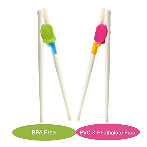 Pandaear Kids Children Adult Training Chopsticks 2 Pack