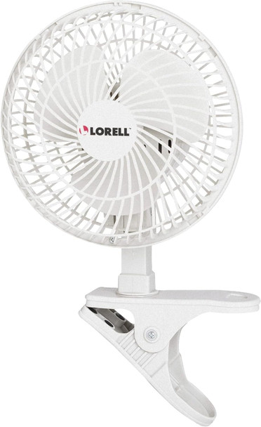 Atlantic Breeze 6 Personal ClipOn Fan, Light Gray