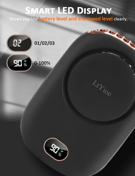 Mini Fan Mini Handheld Fan Portable Fans Usb Rechargeable, Personal Desk Fan Multifunctional With Strong Airflow, Led Smart Displ Mini Fan Mini Handheld Fan Portable Fans Usb Rechargeable, Personal Desk Fan Multifunctional With Strong Airflow, Led Smart Displ