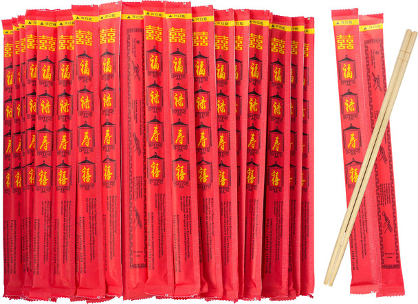 52Usa.Com Disposable Bamboo Chopsticks 100 Sets