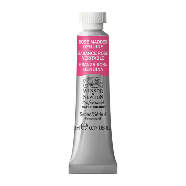 Winsor and Newton 8840246 Professional Watercolour Paint Vivid Watercolours In Artist Quality High Colour 5 Ml Pink