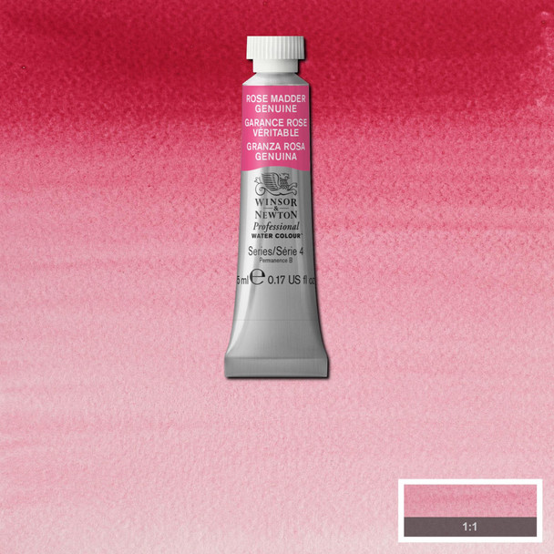 Winsor and Newton 8840246 Professional Watercolour Paint Vivid Watercolours In Artist Quality High Colour 5 Ml Pink