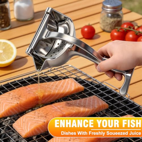 Nisuez Heavy Duty Manual Fruit Juicer Press Lemon Juicer Hand Orange